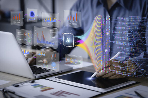 AI art coming out of multiple devices