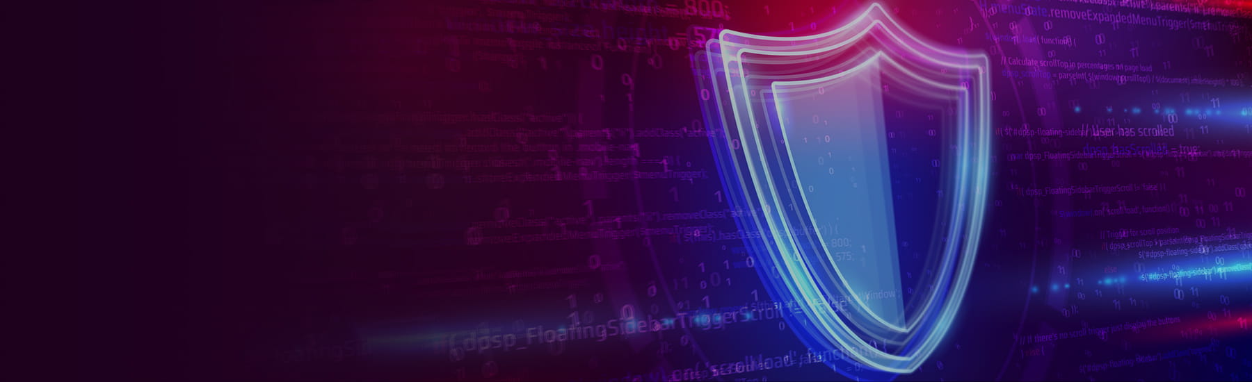 A graphic of a shield