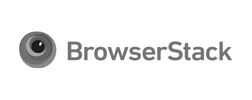 BrowserStack monochrome logo