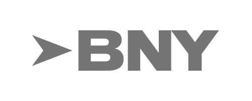 BNY logo monochrome