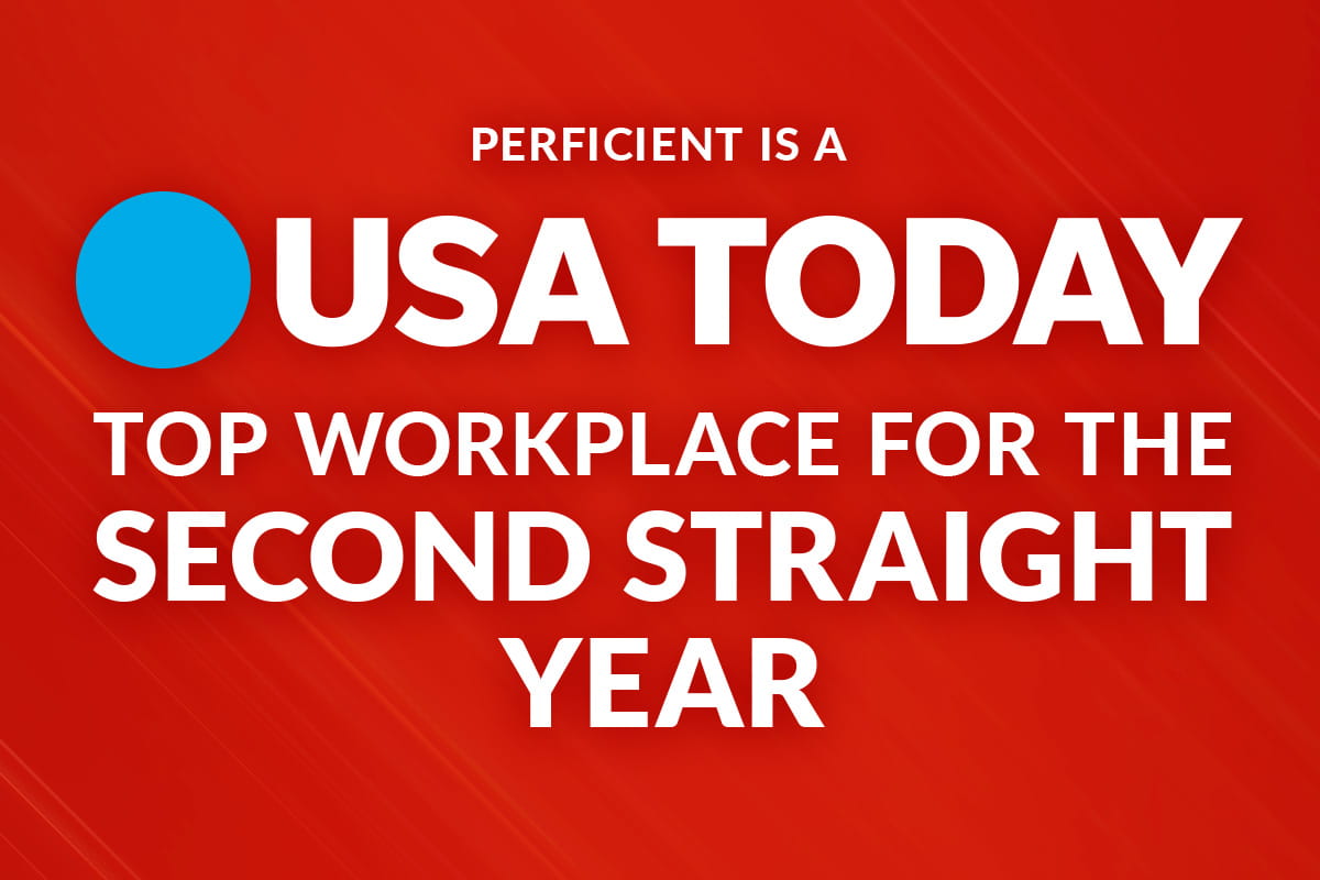 Perficient is a USA Today Top Workplace for the second straight year.
