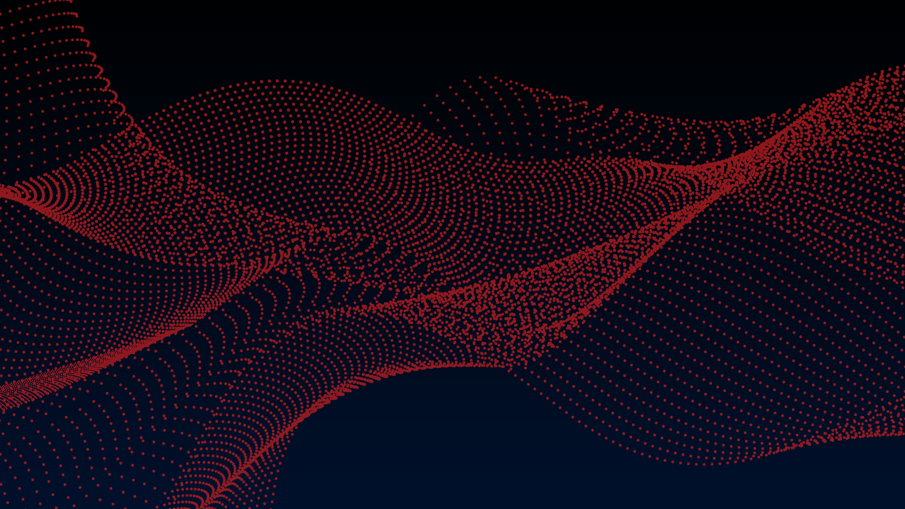 Red dotted waveform.