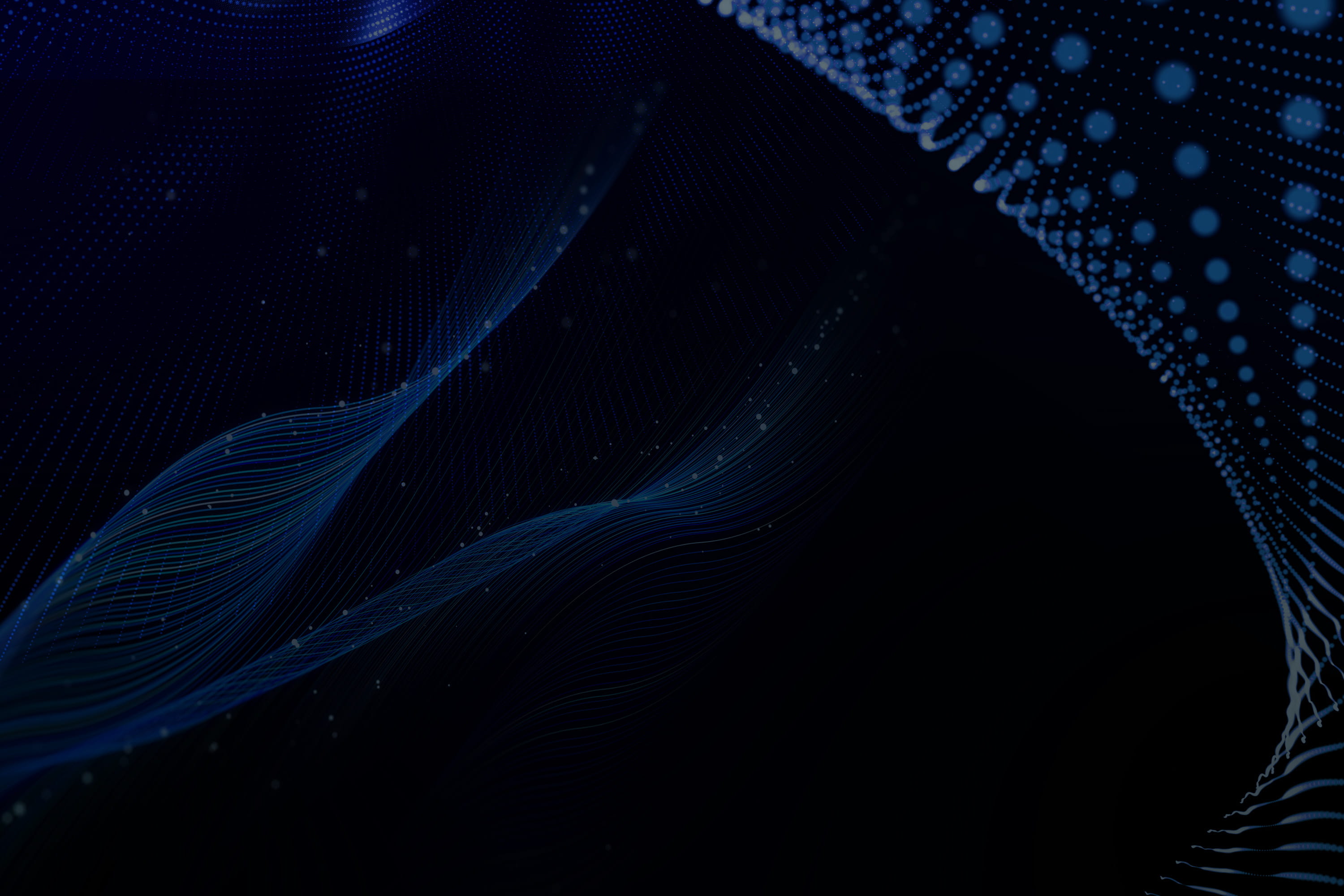 Blue dot tubes and waves